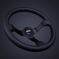 DND Perforated Leather Race Steering Wheel (PRW-BLK)