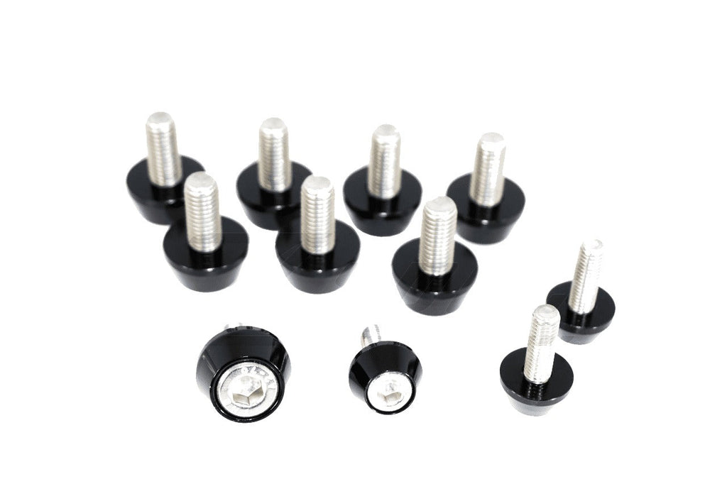ZSPEC Hood Hinges & Latch Stainless/Billet Fastener Kit | 2008-2013 Mitsubishi Evo X (00843612112644)