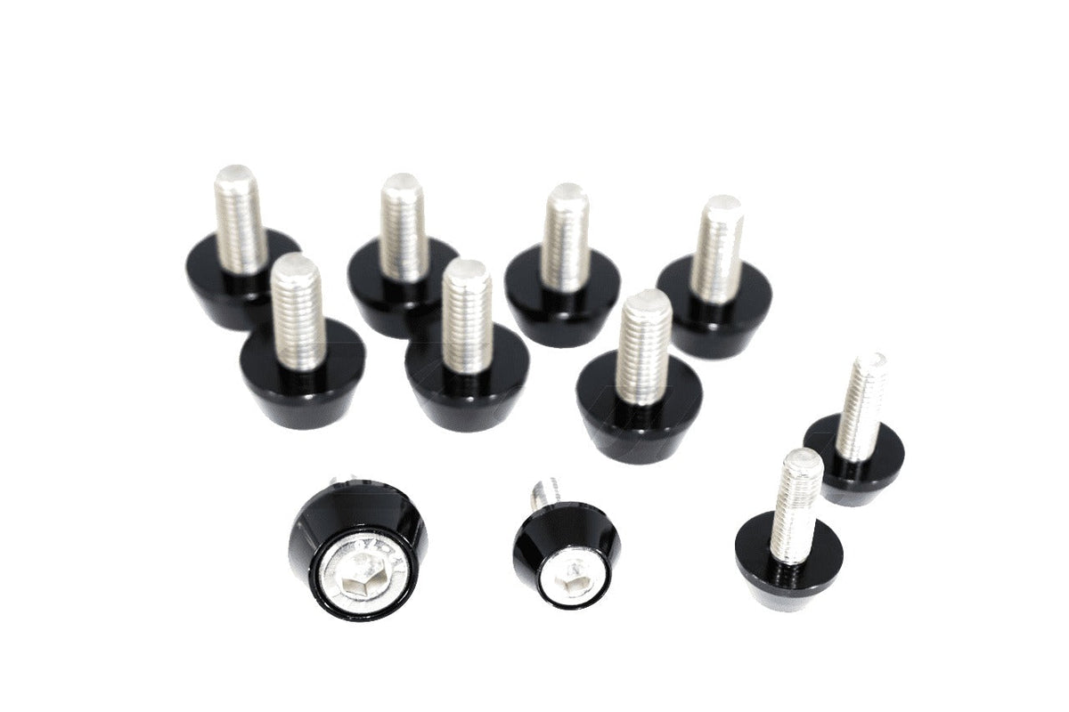 ZSPEC Hood Hinges & Latch Stainless/Billet Fastener Kit | 2008-2013 Mitsubishi Evo X (00843612112644)