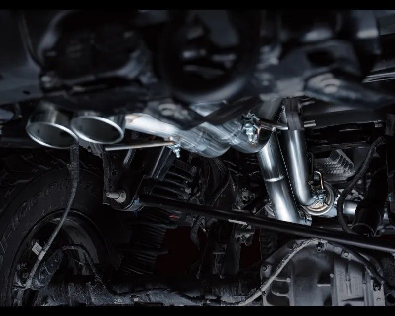 AWE Tuning SwitchPath Exhaust | 3" Diameter | Dual BashGuards | No Tips for The Ford Bronce Raptor (3025-31327)