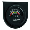Autometer 1-1/2-1/16" 8-18V Voltmeter Gauge Console Auto Gage | Universal (2356)