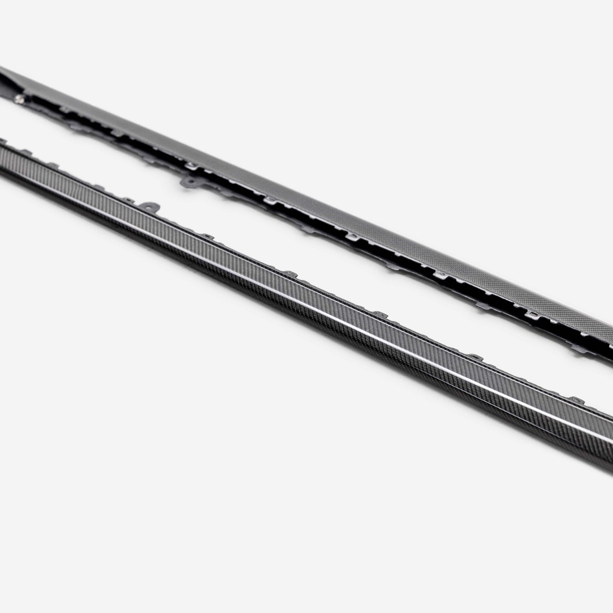 Seibon Carbon MB-Style Carbon Fiber Side Skirts | 2023+ Honda Civic Type R (SS23HDCVR-MB)
