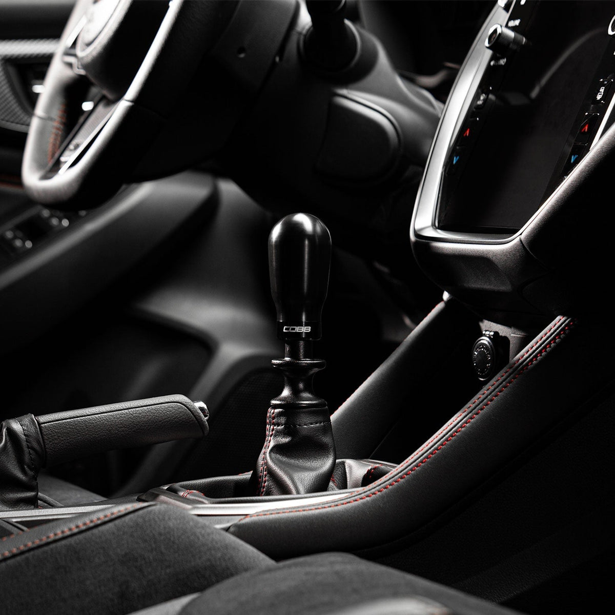 Cobb 6-Speed Tall Weighted Shift Knob | 04-21 Subaru STI / 15-24 WRX / 06-09 Legacy GT Spec B (213370)