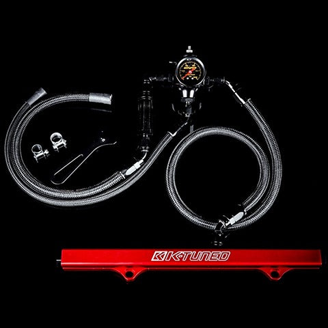 K-Tuned Center Feed Fuel System | 1991-2000 Honda Civic EG/EK and 1994-2001 Acura Integra (FLK-CF)