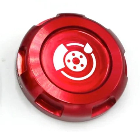Billetworkz Zero-Series Brake Fluid Cap | 2002-2023 Subaru WRX, and 2004-2021 Subaru WRX STI (BW-EBCZ-SUB-BRK)
