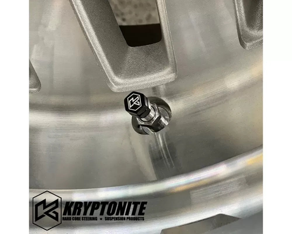 Kryptonite Valve Stem Cap Set - Standard Schrader | KRVSC