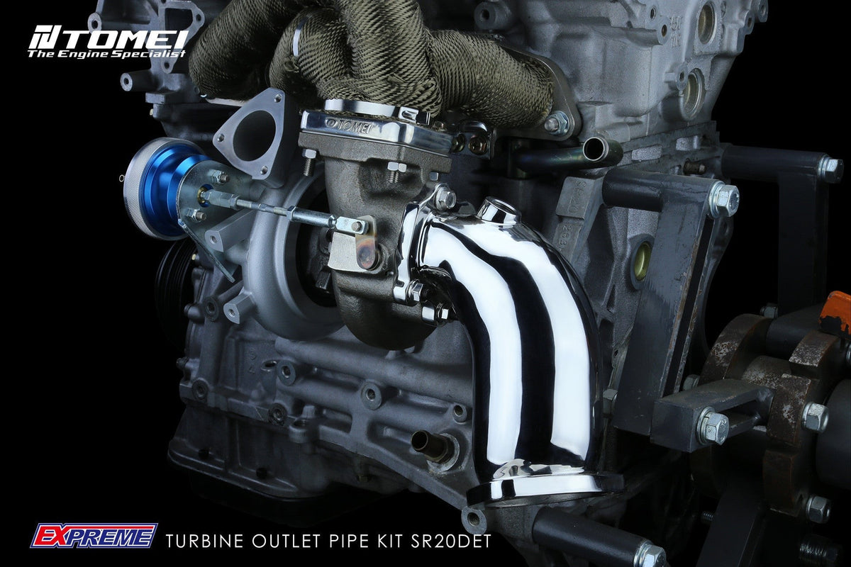 Tomei Expreme Turbine Outlet Pipe | 1989-1998 Nissan Silvia / 180SX (TB6020-NS08C)