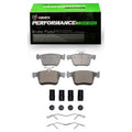 R1 Concepts Rear Performance Sport Pads | 2015-2019 VW Golf R (2115-1761-01)