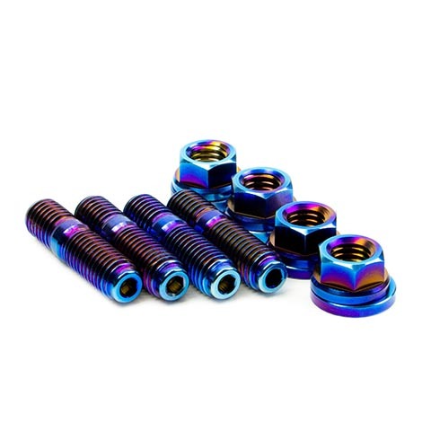 SpeedFactory Racing M10x1.5mmx40mm Titanium Turbo to Manifold Stud Kit (SF-02-081)
