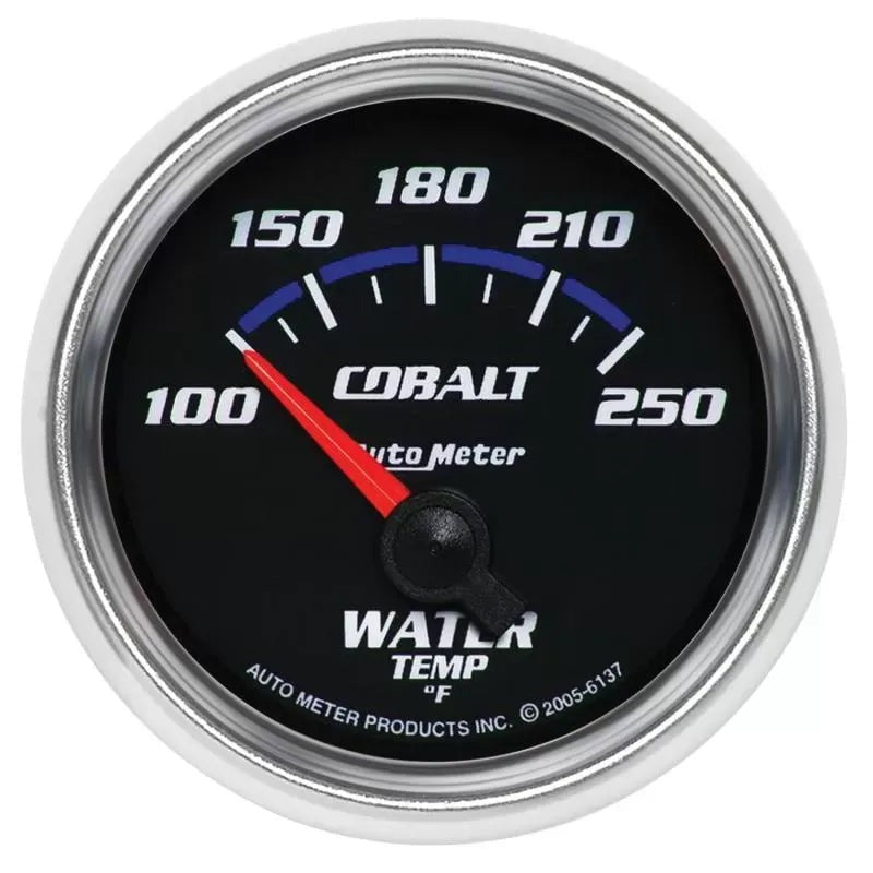 Autometer 2-1/16" 100-250 °F Water Temperature Gauge Cobalt | Universal (6137)