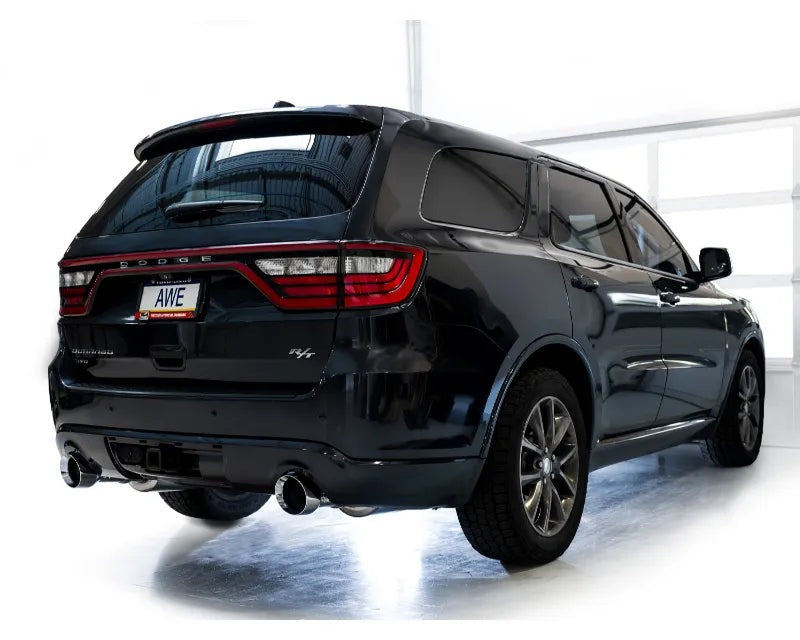 AWE Track Edition Exhaust for Dodge Durango 3.6 / 5.7 - Chrome Silver Tips (3020-32575)