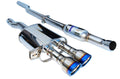 Invidia Q300 Catback Exhaust w/Titanium Tips | 2014-2024 Mini Cooper S (HS14MCSG3T)