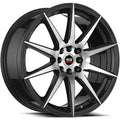 Spec-1 Wheels SP-51 Gloss Black w/ Machined Spoke Faces 18x8 | 5x114.3/5x120 (SP-5118803838GBM)