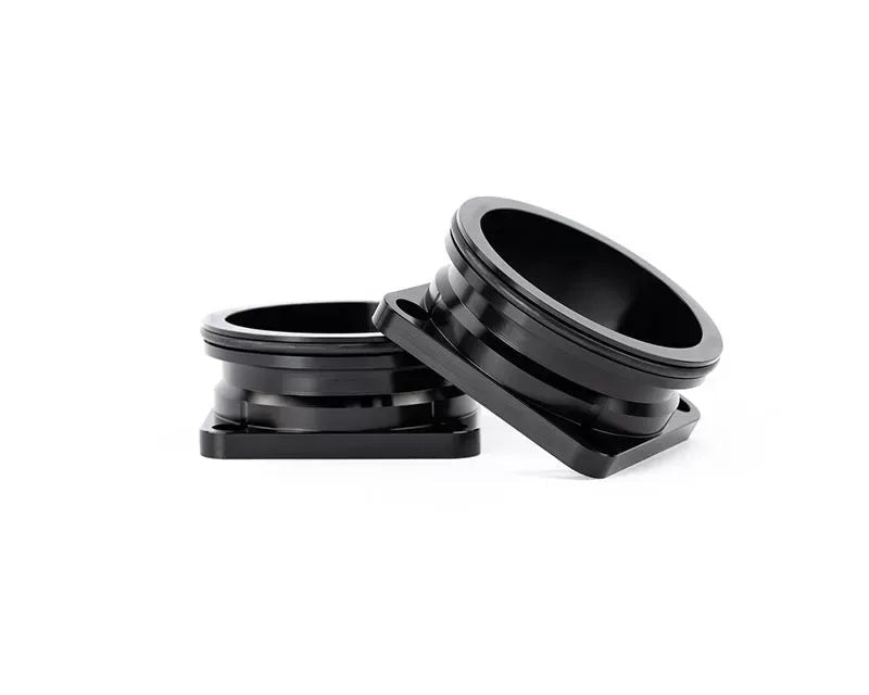 AMS Performance Throttle Body To 3.0" QuickClamp Adapter Flange Set | 2009-Current Nissan GTR w/ AMS GTR Throttle Bodies (ALP.07.08.0020-1)