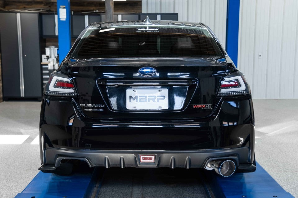 MBRP Stainless Steel 3" Cat-Back - Single Exit | 2011 - 2021 Subaru WRX / STI (S4803)