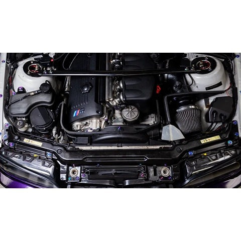 Dress Up Bolts Stage 2 Titanium Hardware Engine Bay Kit | 2000-2006 BMW M3 (BMW-023-Ti)