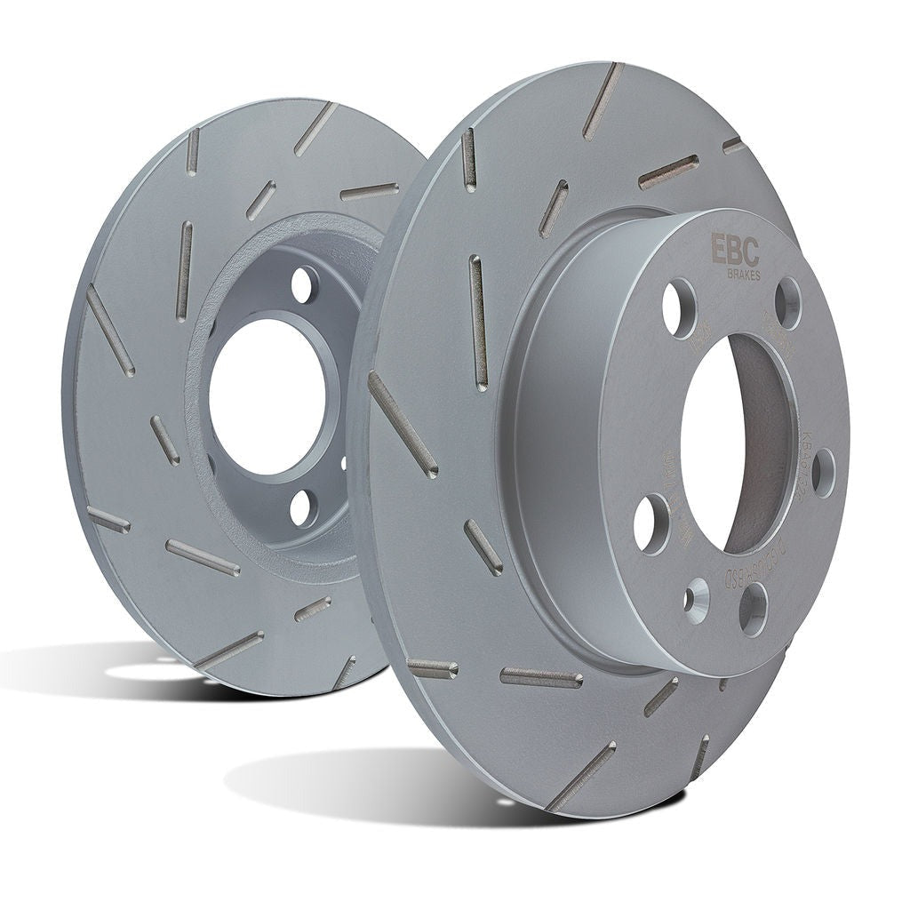 EBC Brakes Ultimax Grooved Rear Rotors | 2017-2021 Honda Civic Type-R (USR2163)