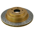 DBA Drilled and Slotted Rear Street Series Brake Rotor | 2013-2021 Subaru BRZ/Scion FR-S/Toyota 86 (2663X-10)