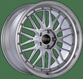 BBS Wheels LM Diamond Silver w/ Diamond Cut Machined Lip 19x10 | 5x120 (LM272DSPK)