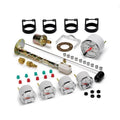 Autometer 3-1/8" & 2-1/16" Mechanical Speedometer 5-Piece Gauge Kit CHEVROLET HERITAGE BOWTIE | Universal (1300-00408)
