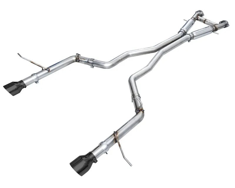 AWE Track Edition Exhaust for Dodge Durango 6.4 / 6.2 SC - Diamond Black Tips (3020-33952)