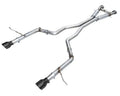 AWE Track Edition Exhaust for Dodge Durango 6.4 / 6.2 SC - Diamond Black Tips (3020-33952)