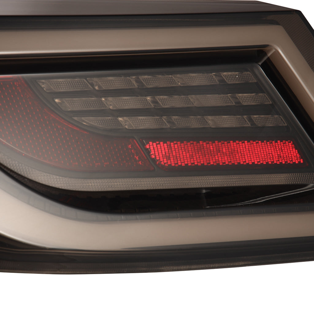 Alpharex LUXX-Series LED Tail Lights - Black Smoke | 2021+ Toyota GR86 / Subaru BRZ (675020)