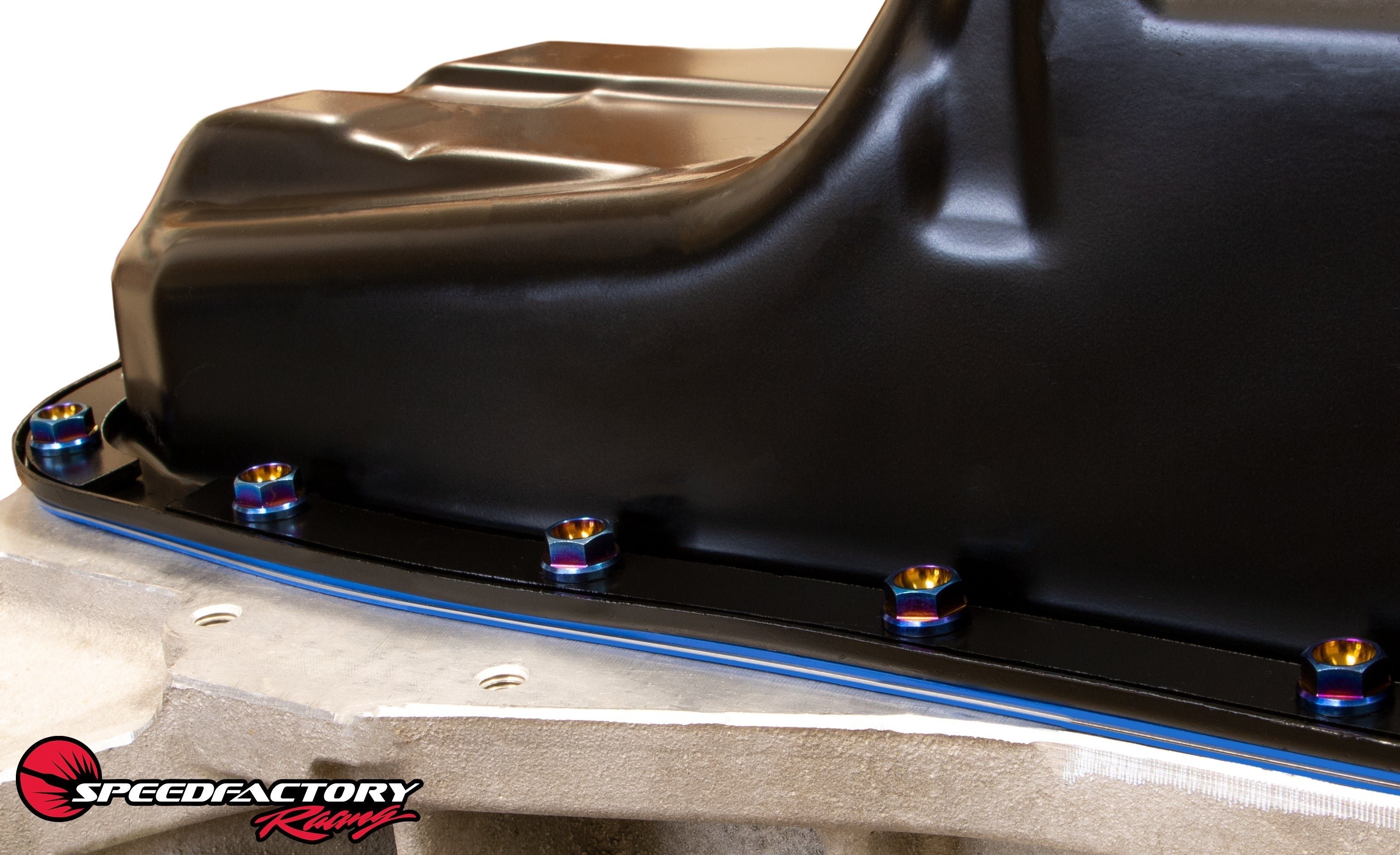 SpeedFactory Racing B/D/H Titanium Oil Pan Hardware Kit | 1990-2001 Acura Integra, 1988-2005 Honda Civic, and 1992-2001 Honda Prelude (SF-02-080)