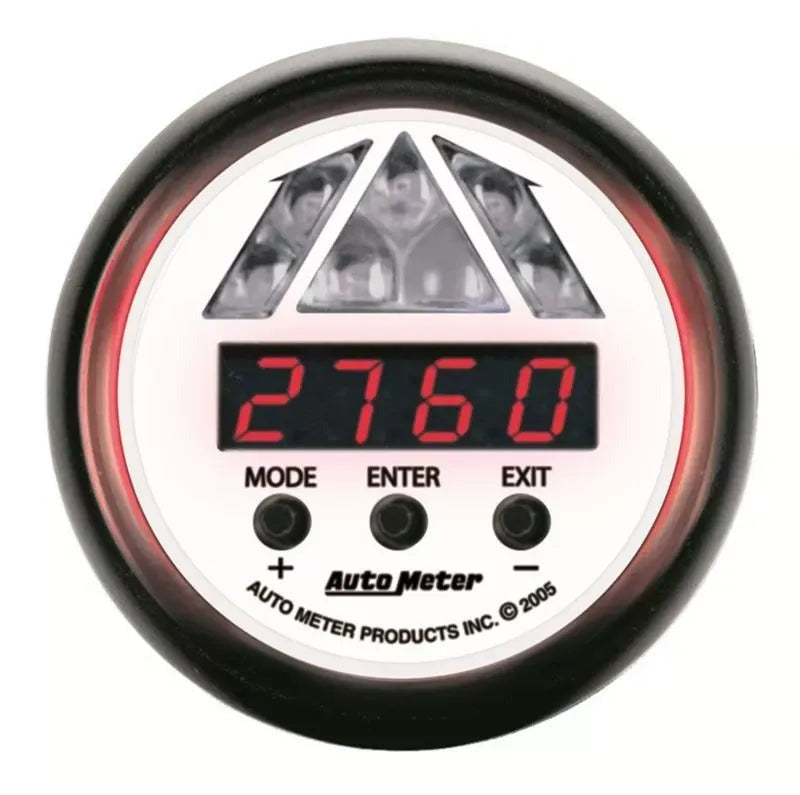Autometer 2-1/16" 0-16000 RPM Digital Pro Shift Light Phantom | Universal (5787)