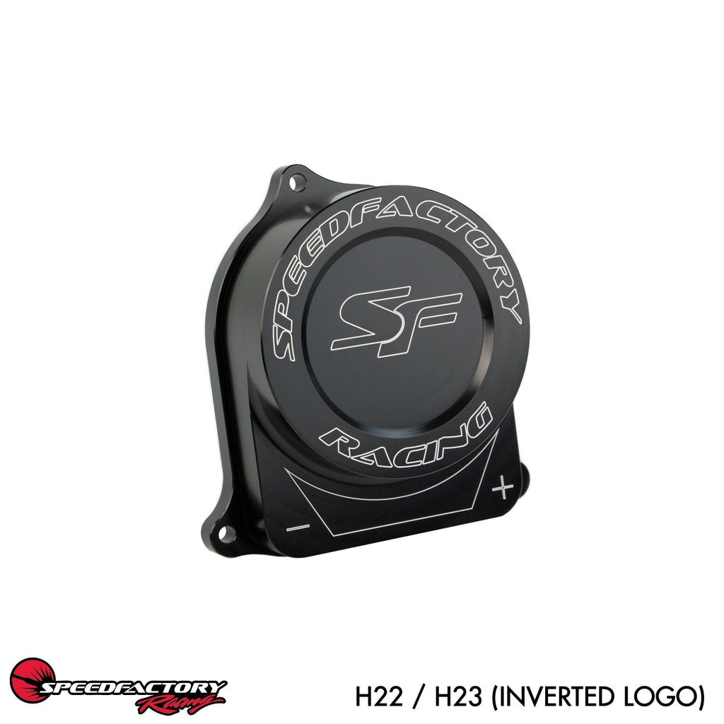SpeedFactory Racing Billet Distributor Cap Delete | 1994-2001 Acura Integra, 1992-2000 Honda Civic, and 1992-2001 Honda Prelude (SF-02-083)
