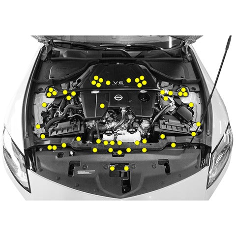 ZSPEC "Stage 2" Dress Up Bolts®Titanium Kit | 2023+ Nissan Z (00843612141668)