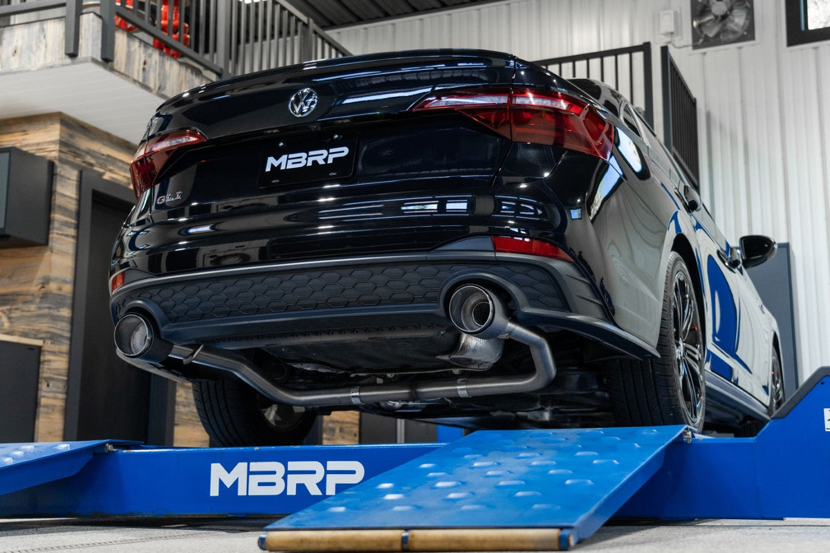 MBRP Stainless Steel 2.5" Cat-Back - Dual Split Exit | 2022-2023 VW Jetta GLI (S4615)