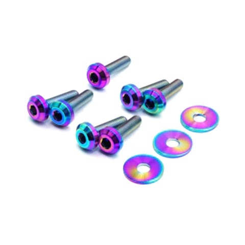 Dress Up Bolts Titanium Hardware HICAS Kit | 1990-1999 Nissan 300ZX (NIS-066-Ti)