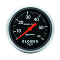 Autometer 2-5/8" 0-60 PSI Blower Pressure Gauge SPORT-COMP | Universal (3402)