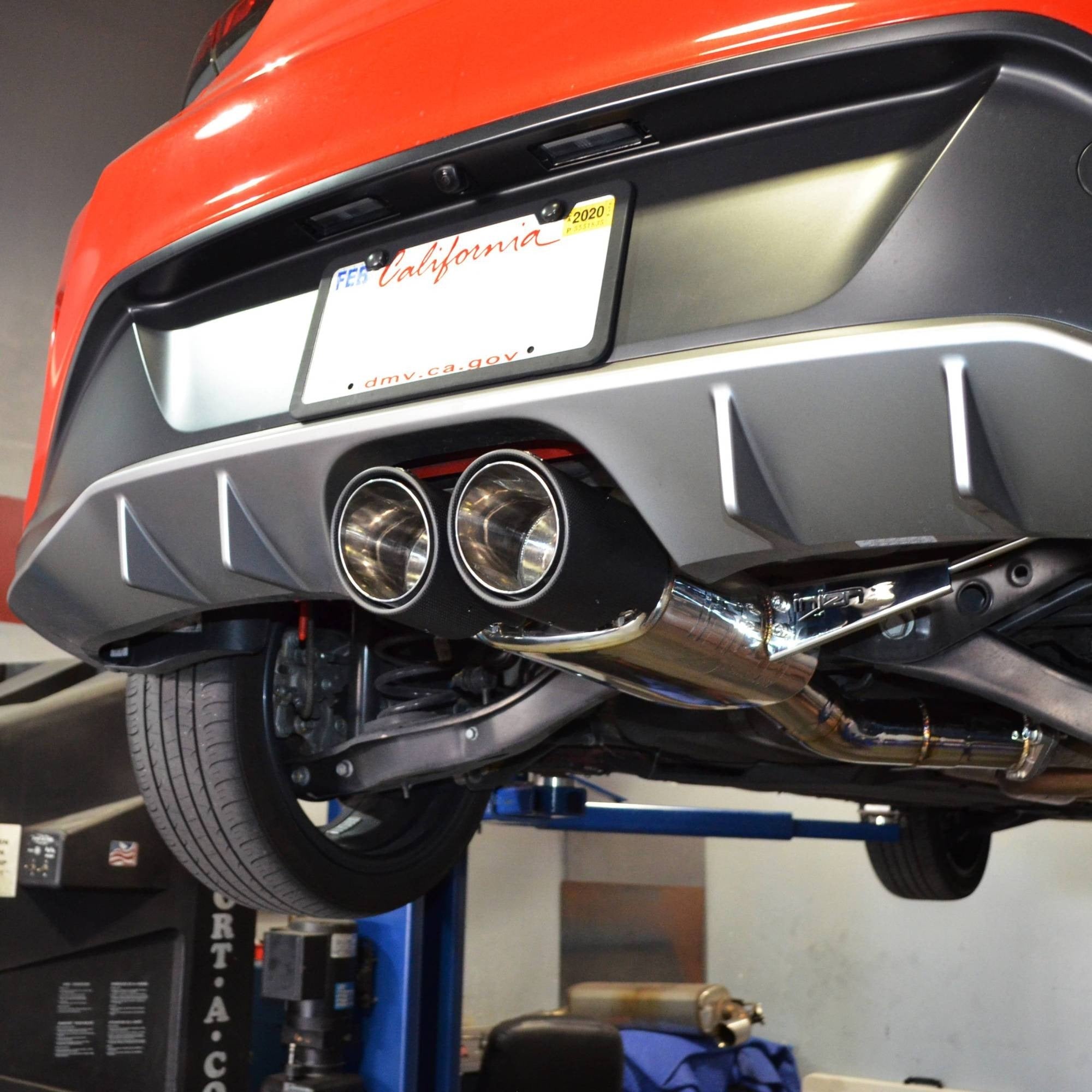 Injen Axle-Back Exhaust System | 2019-2021 Hyundai Veloster 1.6T (SES1342AB)