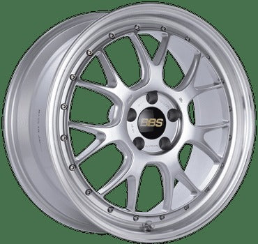 BBS Wheels LMR Diamond Silver w/ Diamond Cut Machined Lip 19x9.5 | 5x120 (LM313DSPK)