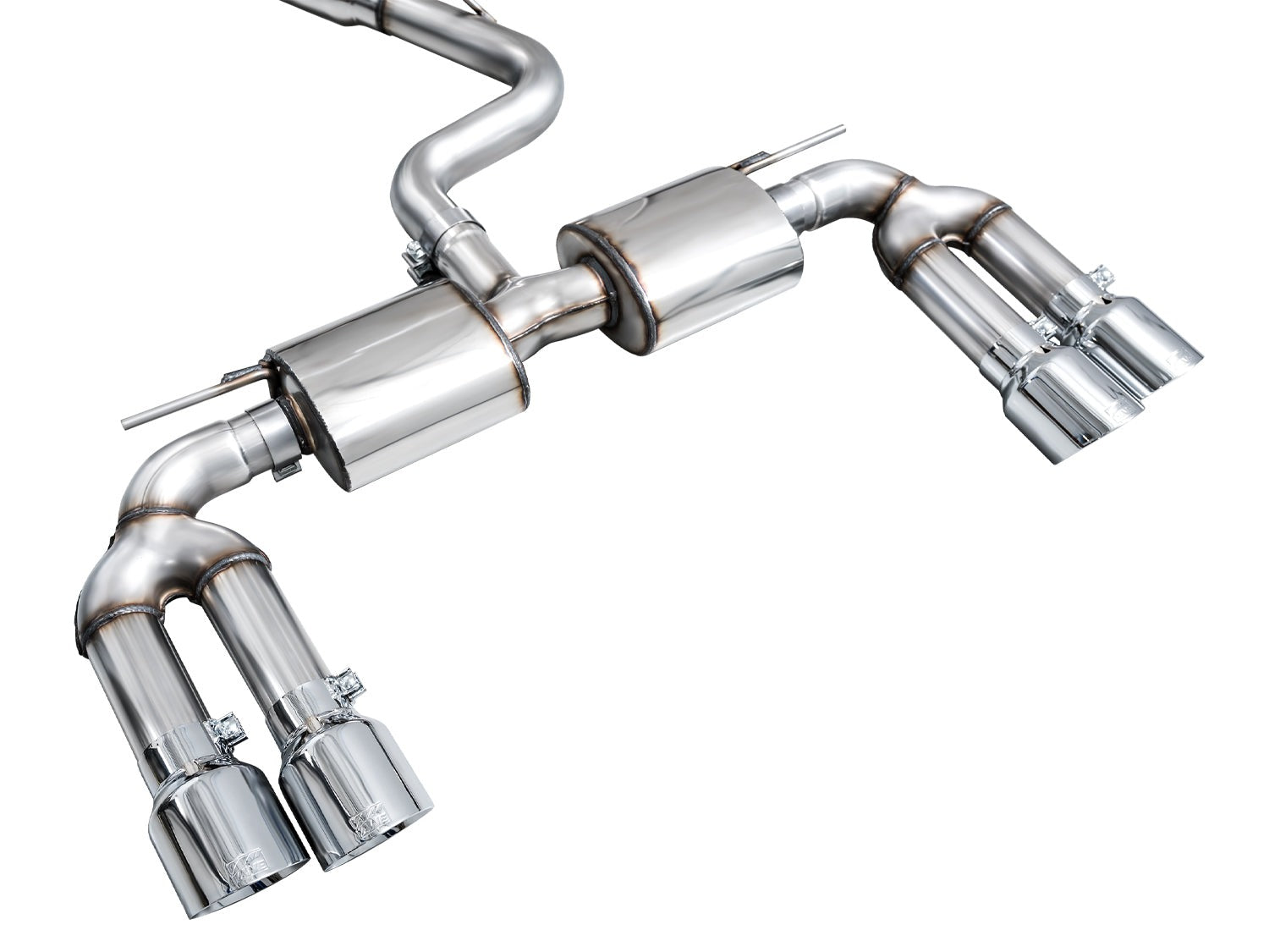 AWE Tuning Touring Edition Exhaust | 2022+ Audi S3