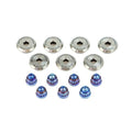 SpeedFactory Racing B18 / B20 NON VTEC Titanium Valve Cover Hardware Kit | 1990-2001 Acura Integra, and 1996-2001 Honda CR-V (SF-02-076-LS)