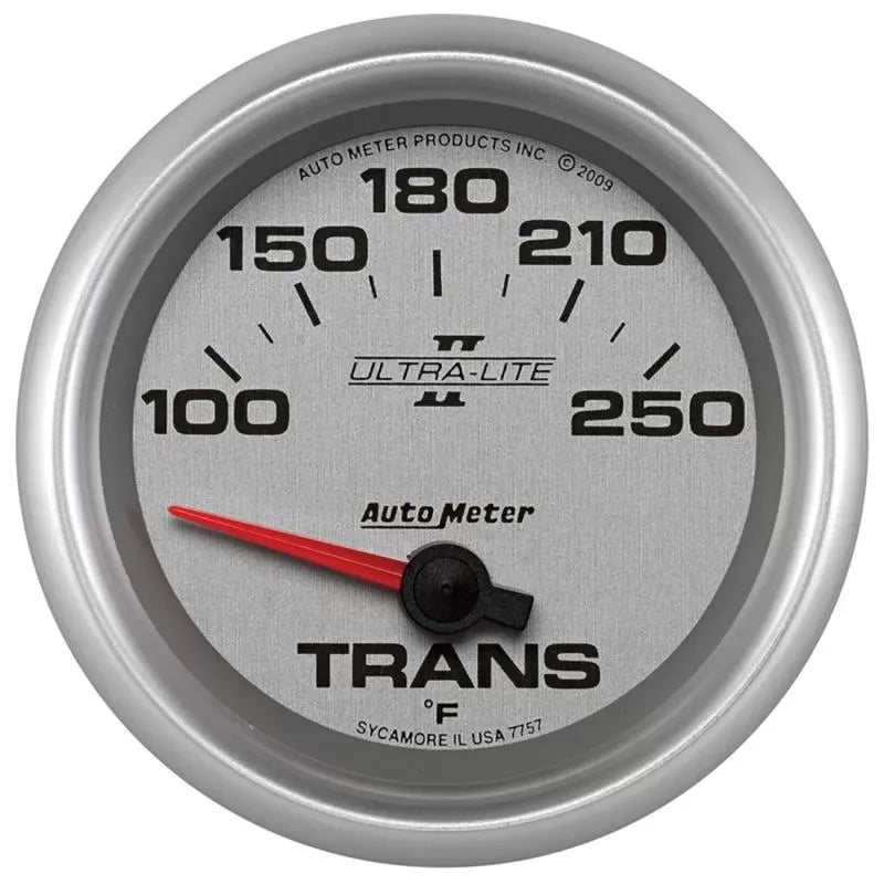 Autometer 2-5/8" 100-250 °F Transmission Temp Gauge ULTRA-LITE II | Universal (7757)