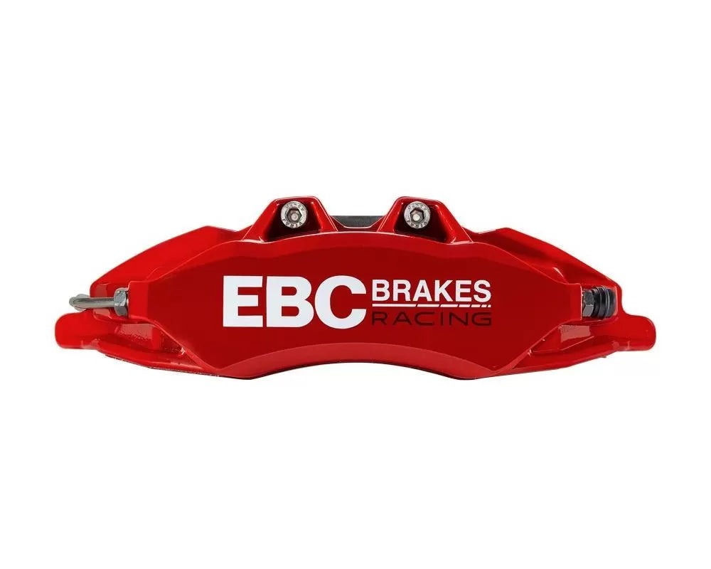 EBC Brakes Racing Red Apollo-6 Calipers 380mm Front Big Brake Kit | 2017-2021 Honda Civic Type-R (BBK037RED-1)