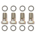 Mitsubishi OEM Engine Oil Cooler Line Banjo Bolt Set | 2001-2015 Mitsubishi Evo 7/8/9/X (MAP-MIT-1225A006-MR464563)
