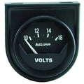 Autometer 2-1/16" 10-16V Voltmeter Gauge Auto Gage | Universal (2362)