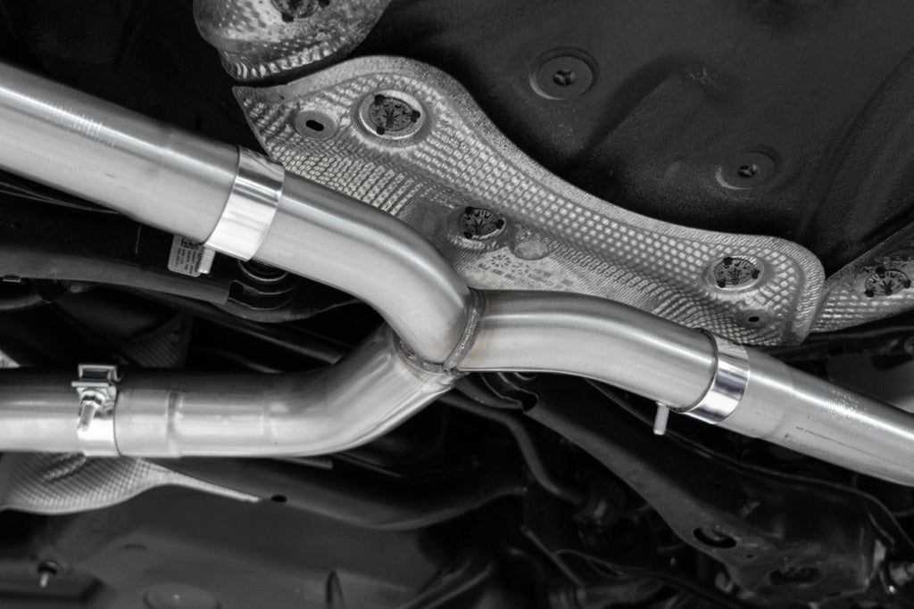 MBRP Stainless Steel 2.5" Cat-Back - Dual Split Exit | 2022-2023 VW Jetta GLI (S4615)