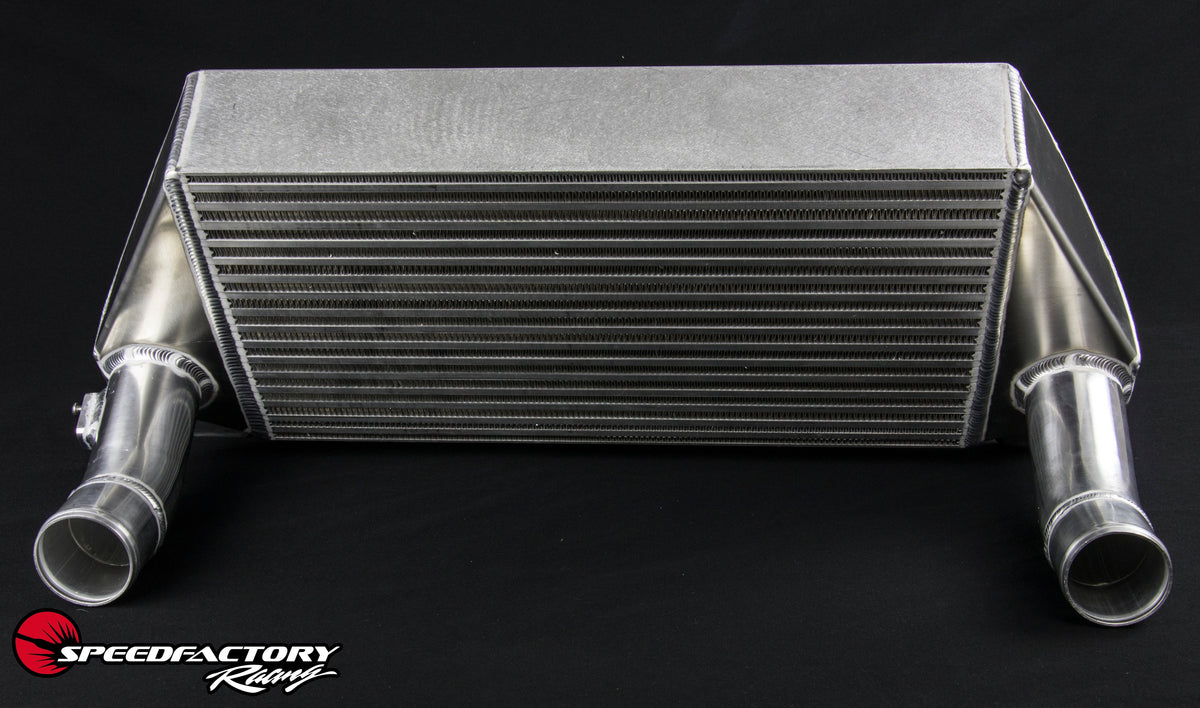 SpeedFactory Racing 600HP Dual Backdoor Intercooler | 2015-2022 Ford Mustang Ecoboost (SF-06-55-002)