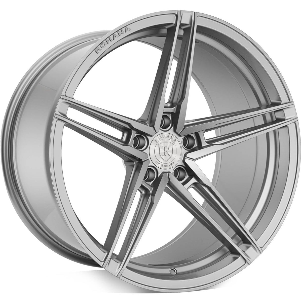 Rohana Wheels RFX15 Brushed Titanium 20x10 | 5x114.3 (RFX1520105114BT22)