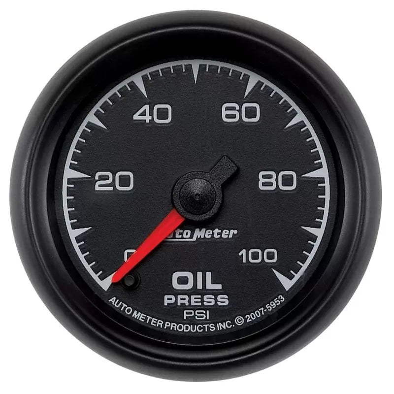 Autometer 2-1/16" 0-100 PSI Oil Pressure Gauge ES | Universal (5953)