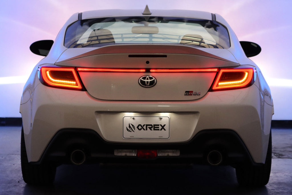 Alpharex LUXX-Series LED Trunk Light - Light Black | 2021+ Toyota GR86 / Subaru BRZ (220010)