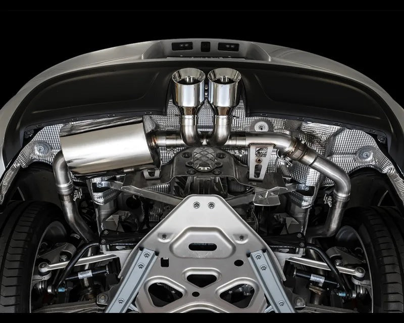 AWE SwitchPath Exhaust for Porsche 718 Boxster / Cayman (PSE Only) - Chrome Silver Tips (3025-32020)