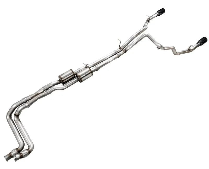 AWE 0FG Catback Exhaust for 2025+ RAM 1500 3.0TT Standard and High Output - Diamond Black Tips (3015-33530)