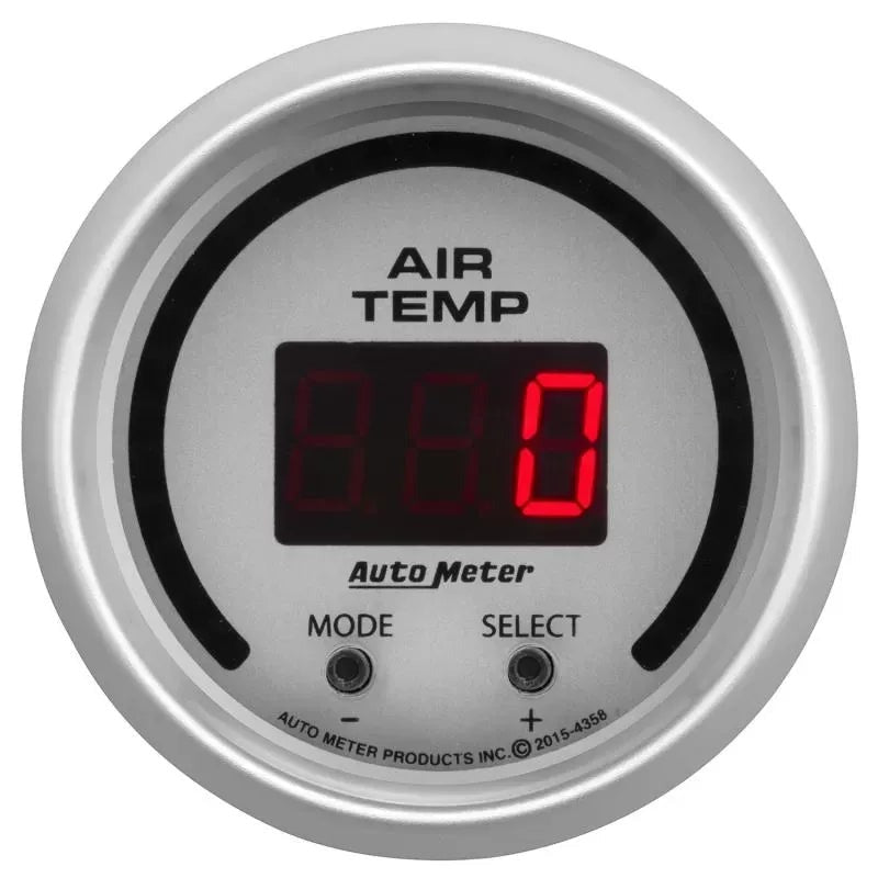 Autometer 2-1/16" 0-300 oF Dual Channel Intake Air Temp Gauge ULTRA-LITE | Universal (4358)